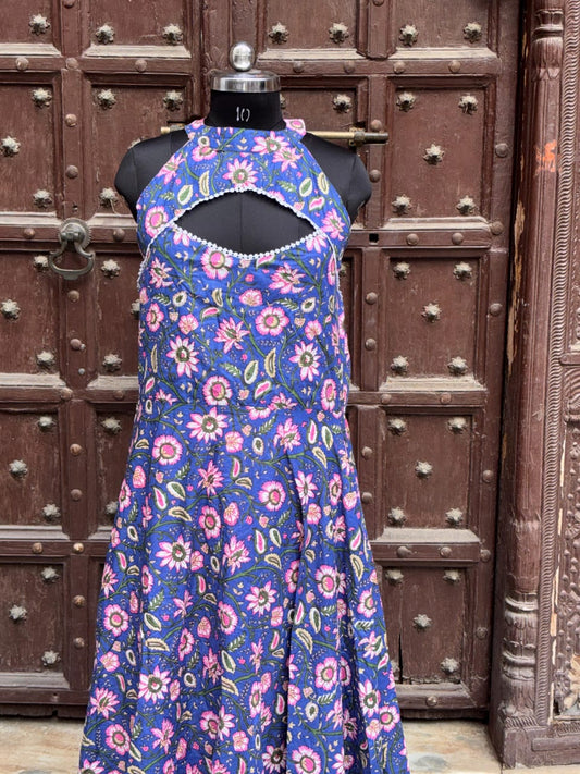 Midnight Blossom Dress