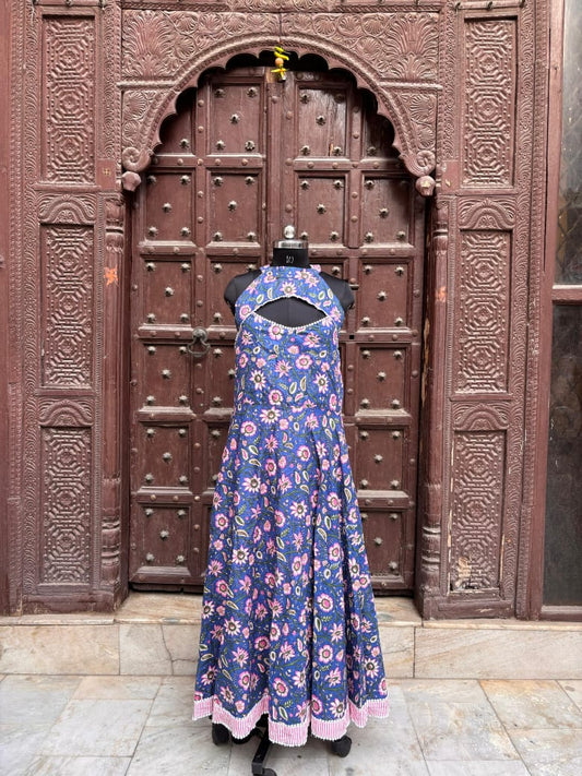 Midnight Blossom Dress